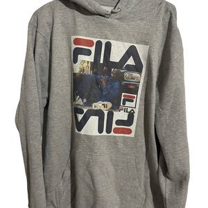 Vintage Tupac Gray Fila Sweatshirt Rare Find. Size Medium.
